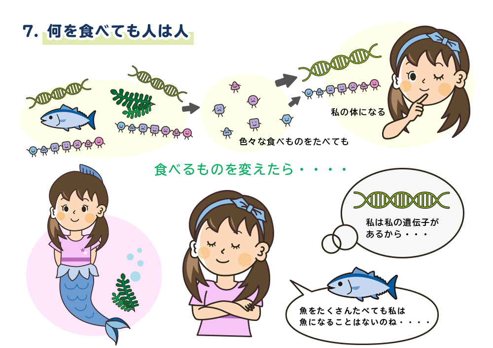 7 何を食べても人は人 バイオキッズ